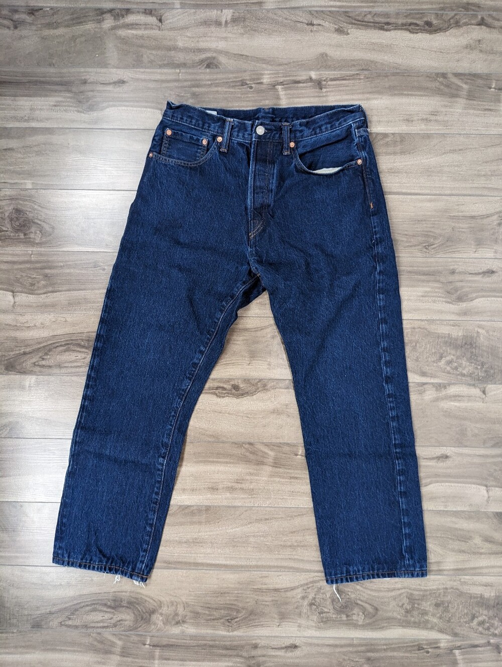 Gap Men's Jeans Original Fit Straight Leg Dark Blue Size 31